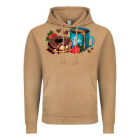 Vintage Camel donut coffee strawberry Vintage Hoodie - AdoDesignShop