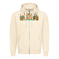 Sandshell just a girl who loves fall libbey glass Zipper Hoodie - BundleAndBundleShop