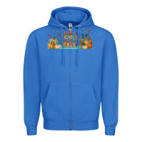 True Royal just a girl who loves fall libbey glass Zipper Hoodie - BundleAndBundleShop