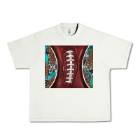 Pistachio western pattern and american football Urban Heavy Tee - BarkalooDesign