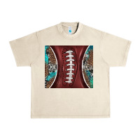 Sandshell western pattern and american football Urban Heavy Tee - BarkalooDesign
