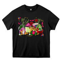 Black mexican gnomes with coffee cups Heavy Core Tee - CTS Tumbler Store