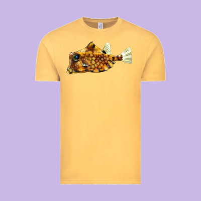 Humpback Turretfish Vintage Tee Designed By Lillyallendesigns