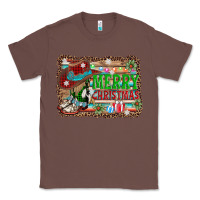 Chestnut merry christmas western boots Classic Tee - AdoDesignShop