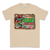 Mushroom merry christmas western boots Classic Tee - AdoDesignShop