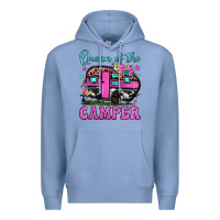 Colony Blue queen of the camper Premium Hoodie - JahusDesignShop