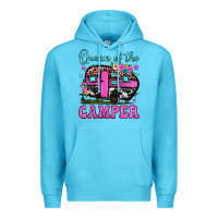 Ocean Blue queen of the camper Premium Hoodie - JahusDesignShop
