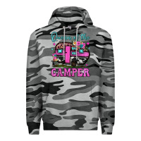 Slate Camo queen of the camper Premium Hoodie - JahusDesignShop