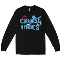 Black cruise vibes Long Sleeve Tee - MaliasSmallBusiness