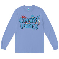 Colony Blue cruise vibes Long Sleeve Tee - MaliasSmallBusiness