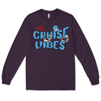 Plum cruise vibes Long Sleeve Tee - MaliasSmallBusiness