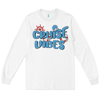 White cruise vibes Long Sleeve Tee - MaliasSmallBusiness