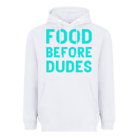 White Food Before Dudes Heavyweight Hoodie - Bettercallsaul