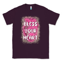 Plum bless your heart Classic Tee - MaliasSmallBusiness