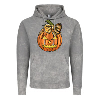 Cloud Rock Leopard Ribbon Halloween Pumkin Vintage Hoodie - JahusDesignShop
