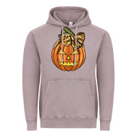 Vintage Zinc Leopard Ribbon Halloween Pumkin Vintage Hoodie - JahusDesignShop