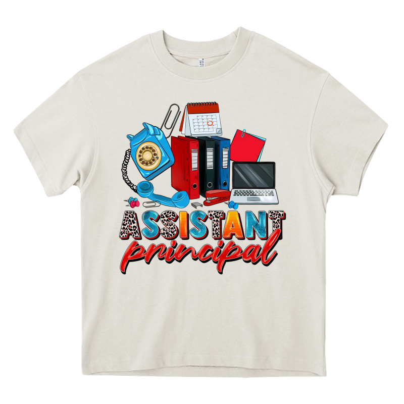 Assistant Principal Heavy Core Tee by Zillion Design Studio | Teevron