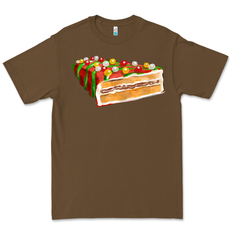 Red Christmas Cake Fa Element 1 Premium Tee by FaDigitalArtStudio | Teevron