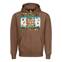 Chestnut Just A Girl Who Loves Fall Tumbler Zipper Hoodie - BundleAndBundleShop