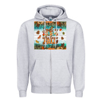 Heather Grey Just A Girl Who Loves Fall Tumbler Zipper Hoodie - BundleAndBundleShop