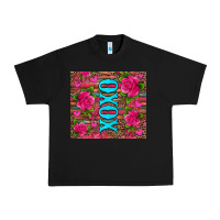 Black xoxo valentine's day pink roses and hearts Urban Heavy Tee - Jasminsmagicworld