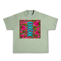 Oil Green xoxo valentine's day pink roses and hearts Urban Heavy Tee - Jasminsmagicworld