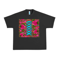 Pigment Black xoxo valentine's day pink roses and hearts Urban Heavy Tee - Jasminsmagicworld