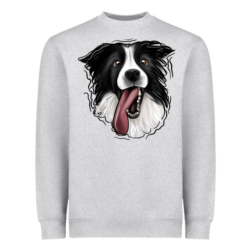 Border Collie Heavyweight Sweatshirt by Jasminsmagicworld | Teevron