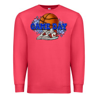 Cardinal Game day Basketball Premium Sweatshirt - NancyCooperArtShop