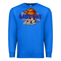 True Royal Game day Basketball Premium Sweatshirt - NancyCooperArtShop