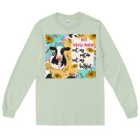 Matcha not today heifer Long Sleeve Tee - MaliasSmallBusiness