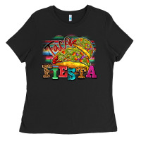 Black Taco Fiesta Ladies Tee - texasbilliewilder