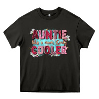 Asphalt auntie like mom only cooler Heavy Core Tee - Zillion Design Studio