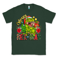 Sports Green Merry Rexmas Classic Tee - CowhideDigitalArt