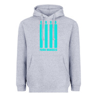 Heather Grey fork handles Heavyweight Hoodie - Bettercallsaul