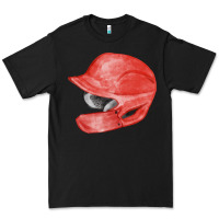 Black red baseball batting helmet fa element Premium Tee - FaDigitalArtStudio
