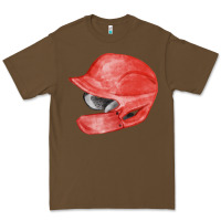 Cacao red baseball batting helmet fa element Premium Tee - FaDigitalArtStudio