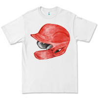 White red baseball batting helmet fa element Premium Tee - FaDigitalArtStudio
