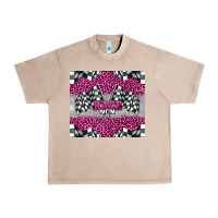 French Oak race mom Urban Heavy Tee - BarkalooDesign