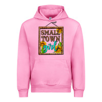 Fuchsia Pink small town girl olivia Urban Hoodie - OliviaCreatesArt
