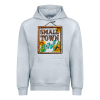 Heather Grey small town girl olivia Urban Hoodie - OliviaCreatesArt