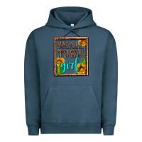 Pigment Midnight Navy small town girl olivia Urban Hoodie - OliviaCreatesArt