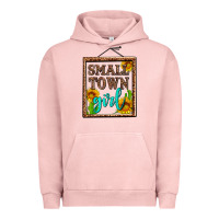 Pigment Salmon small town girl olivia Urban Hoodie - OliviaCreatesArt