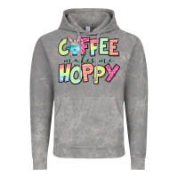 Cloud Rock coffee makes me hoppy easter Vintage Hoodie - Jasminsmagicworld