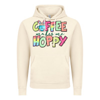 Vintage Artic coffee makes me hoppy easter Vintage Hoodie - Jasminsmagicworld