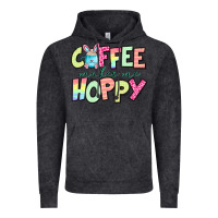 Vintage Black coffee makes me hoppy easter Vintage Hoodie - Jasminsmagicworld