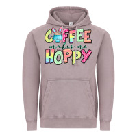 Vintage Zinc coffee makes me hoppy easter Vintage Hoodie - Jasminsmagicworld