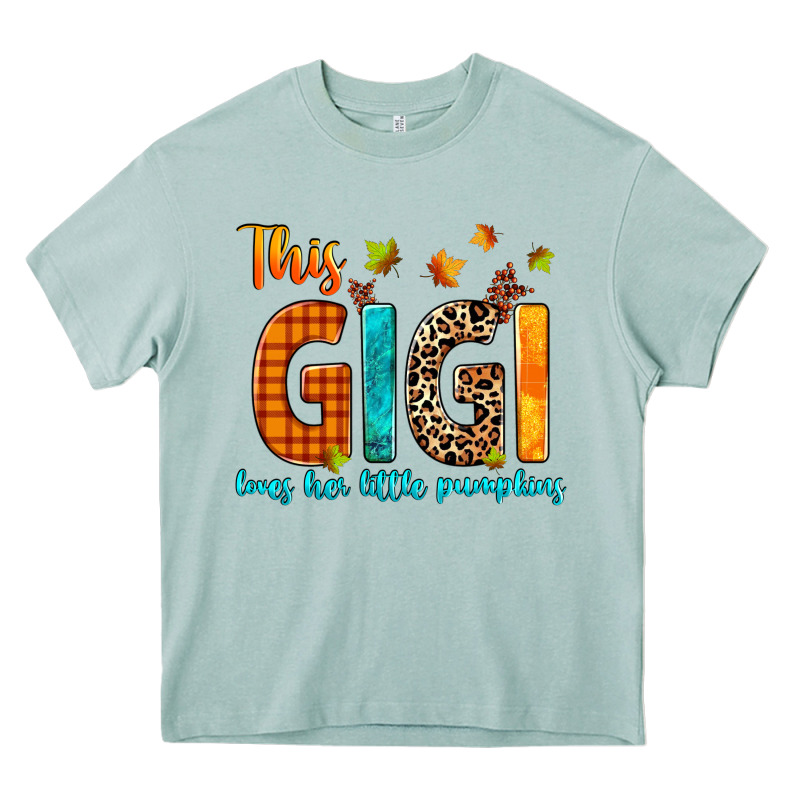 This Gigi Loves Her Little Pumpkins Heavy Core Tee by texasbilliewilder | Teevron