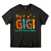 Asphalt this gigi loves her little pumpkins Heavy Core Tee - texasbilliewilder