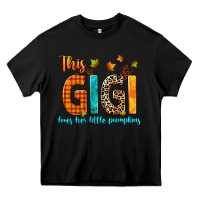 Black this gigi loves her little pumpkins Heavy Core Tee - texasbilliewilder